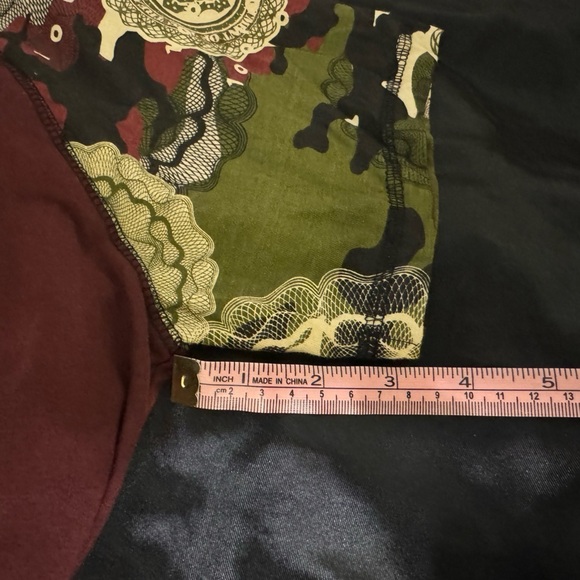 SWITCH Tee Shirt Hoodie MONEY‎ Metallic NOVUS ORDO SECLORUM SZ M - Picture 9 of 12